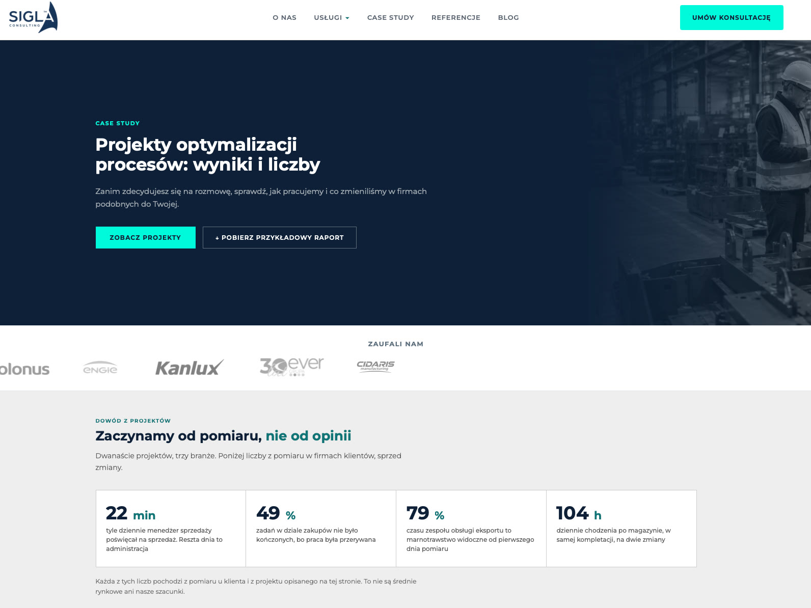 Sigla Consulting: nowa strona po modernizacji